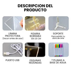 Pizarra Mágica Luminosa