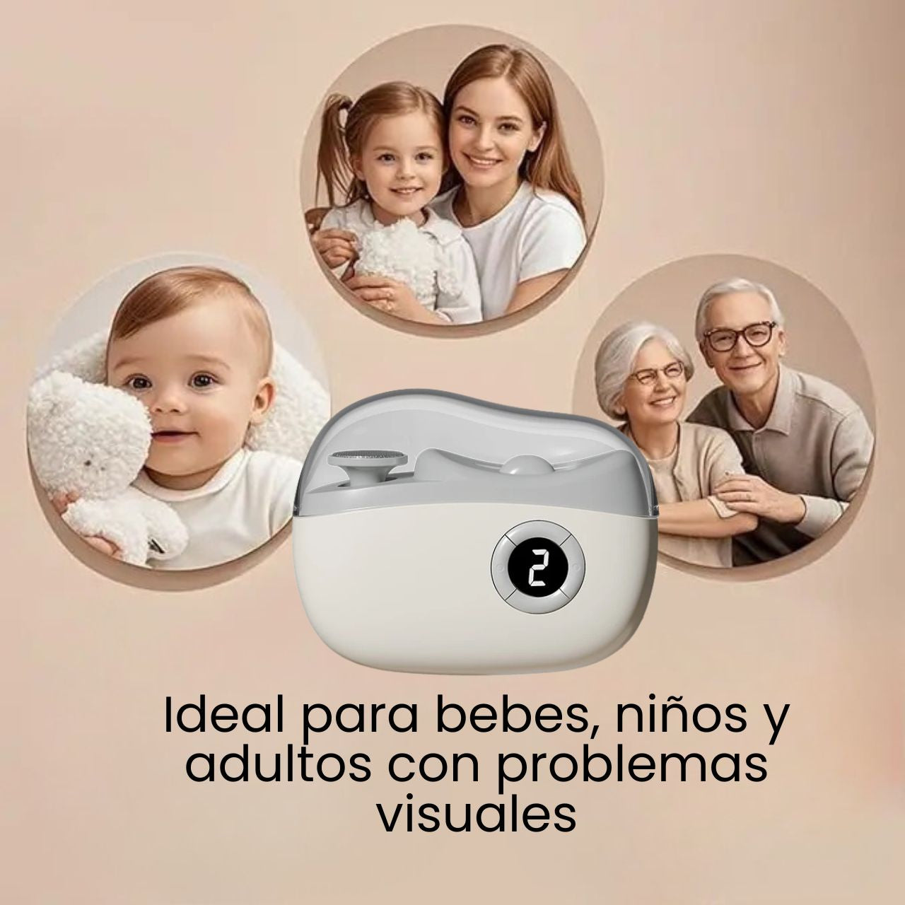 Cortaúñas eléctrico