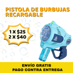 Pistola Burbujas Pro